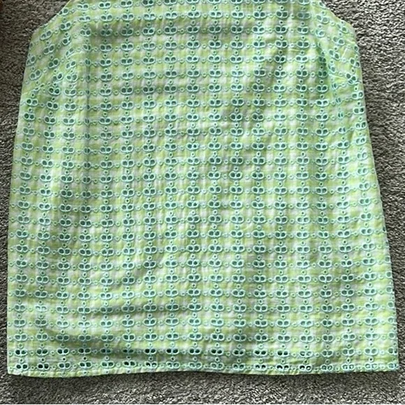 Vineyard Vines Ripple Eyelet & Gingham Blouse - Picture 4 of 6